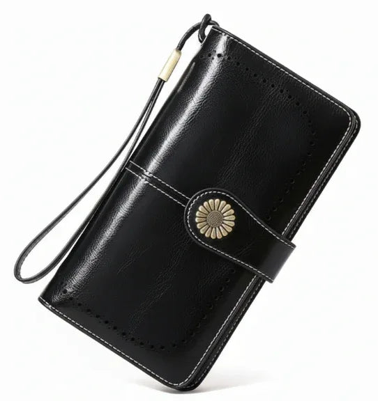 Sendefn Women's RFID Leather Wristlet Wallet - SENDEFN STORE