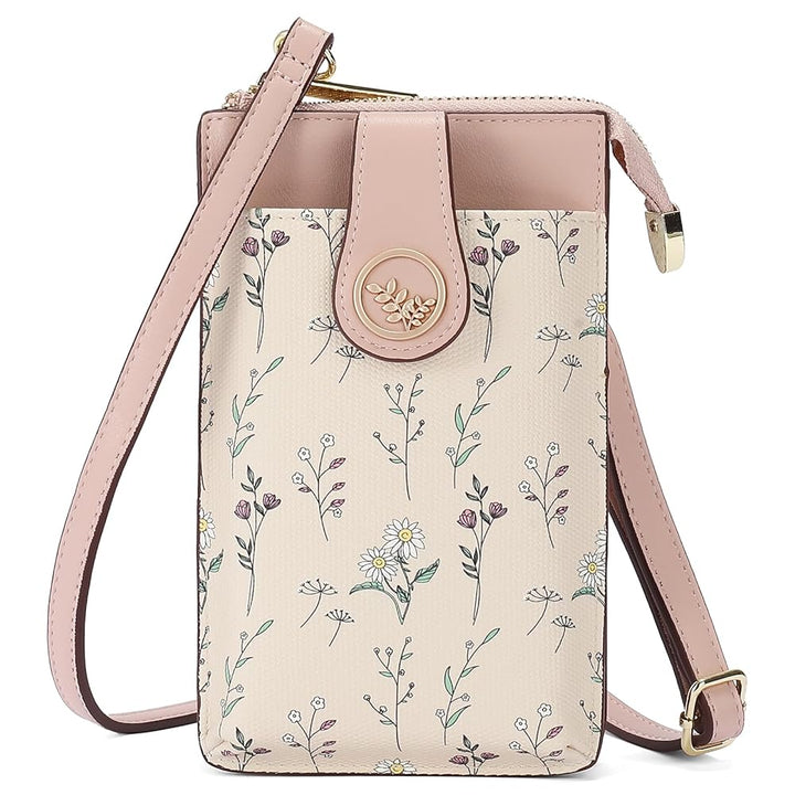 Sendefn Small Crossbody Cell Phone Bag for Women | Leather Purse with Card Slots