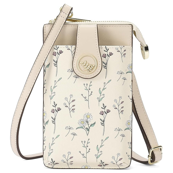 Sendefn Small Crossbody Cell Phone Bag for Women | Leather Purse with Card Slots