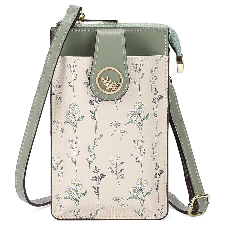 Sendefn Small Crossbody Cell Phone Bag for Women | Leather Purse with Card Slots
