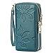 Sendefn Women's Double Zip RFID Card Phone Wallet - SENDEFN STORE