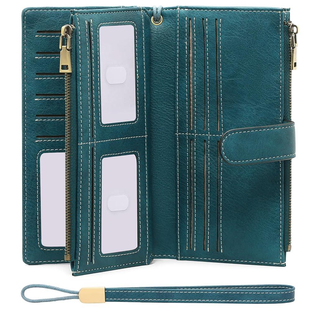 Sendefn Women's Large Capacity RFID Clutch Wallet - SENDEFN STORE