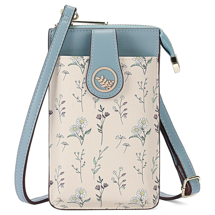 Sendefn Small Crossbody Cell Phone Bag for Women | Leather Purse with Card Slots