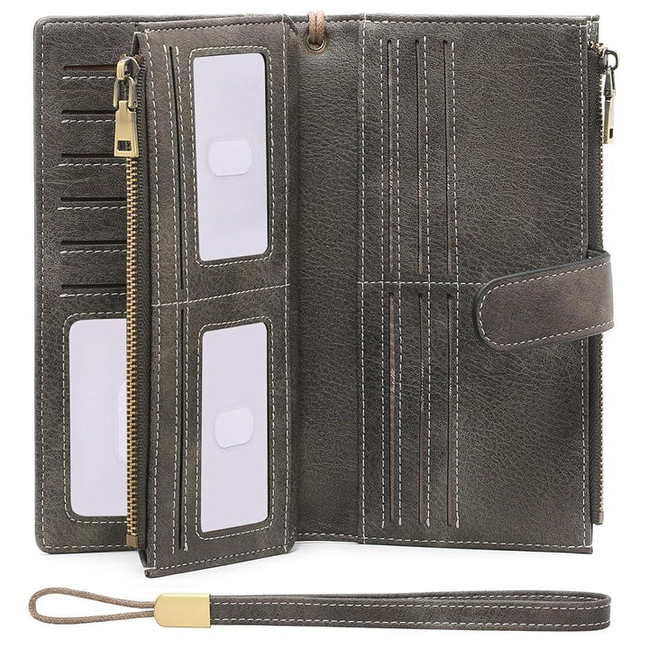 Sendefn Women's Large Capacity RFID Clutch Wallet - SENDEFN STORE