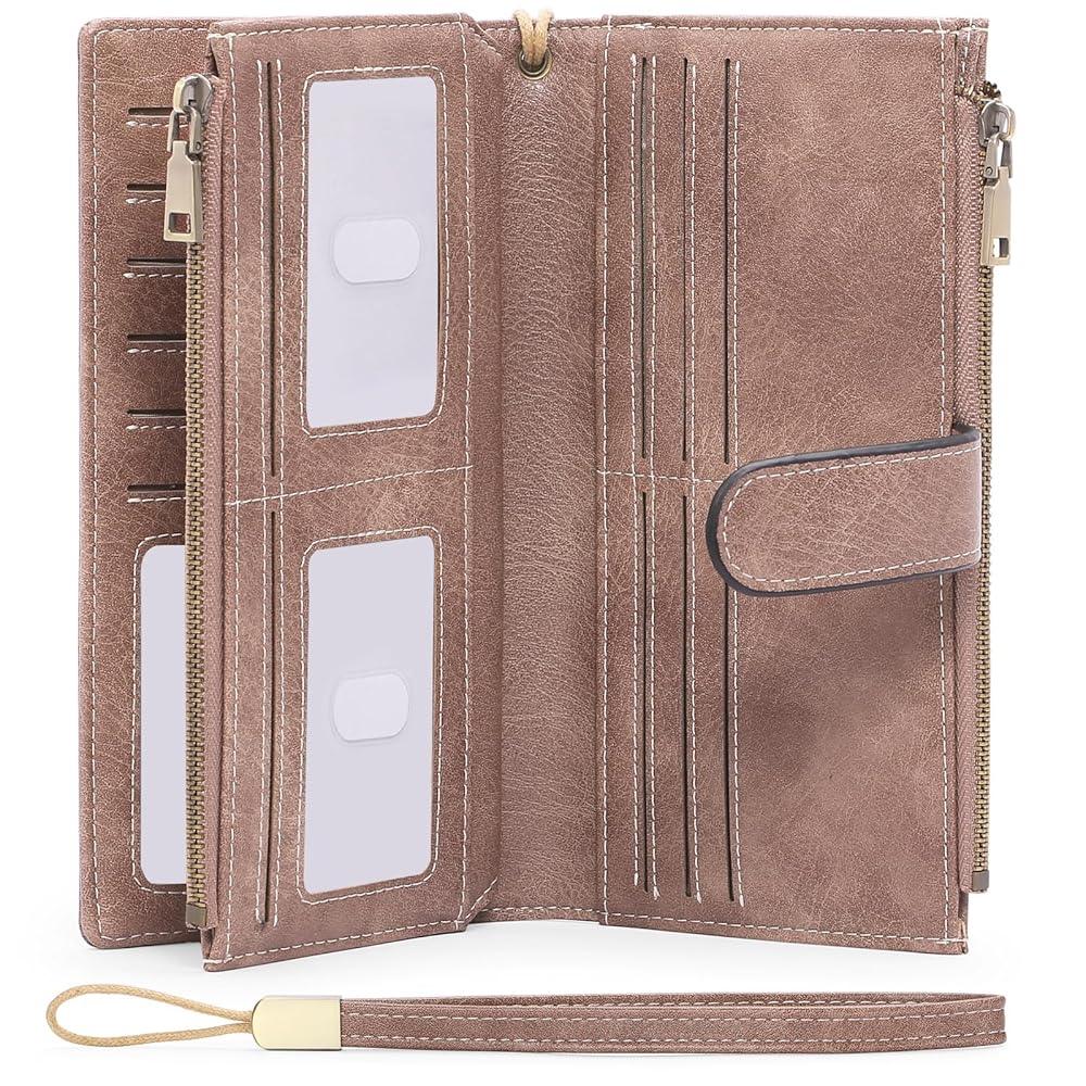 Sendefn Women's Large Capacity RFID Clutch Wallet - SENDEFN STORE