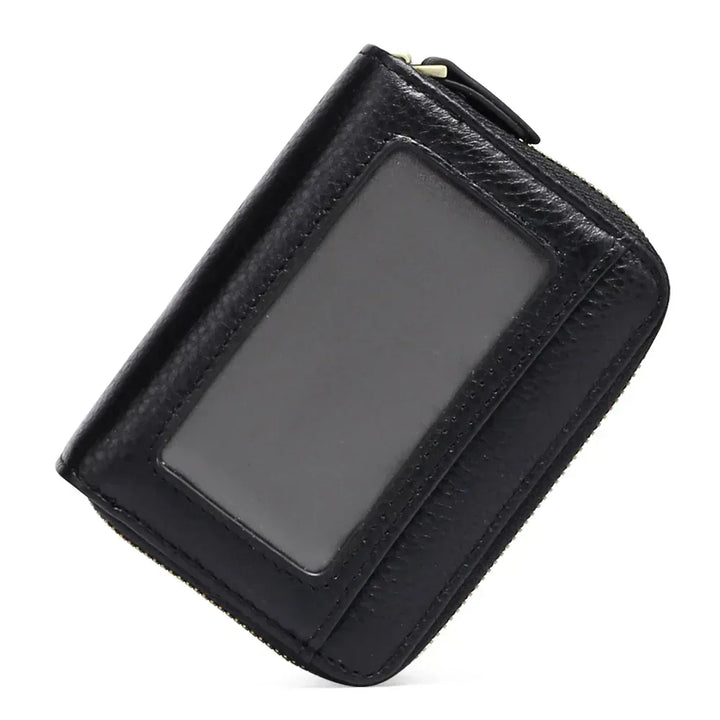 Small Genuine Leather Wallet for Women, RFID Blocking Credit Card Holder Wallet - SENDEFN Store