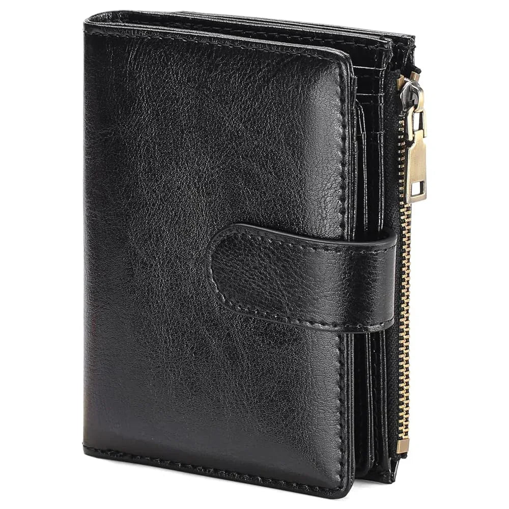 Sendefn Small Women's RFID Bifold Wallet with ID Window - SENDEFN STORE