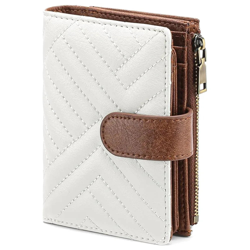 Sendefn Small Women's RFID Bifold Wallet with ID Window - SENDEFN STORE