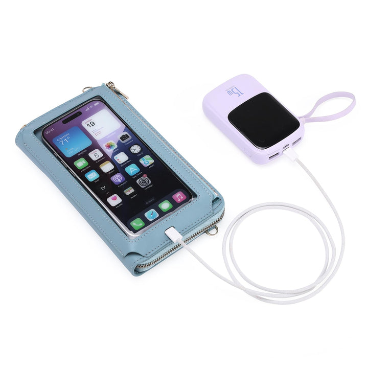 SENDEFN Phone Purse Crossbody Bags for Women Small Travel Wallet Touch Screen RFID Blocking